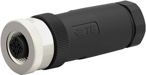 Złącze niekonfekcjonowane czujnika/aktuatora TE Connectivity T4110002041-000, piny: 4, 1 szt.