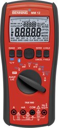 Multimetr Benning MM 12 CAT IV 600 V, CAT III 1000 V Kalibracja (ISO)
