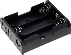 Komora baterii TRU COMPONENTS BH-331D 3 x AA, Połączenie lutowane