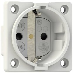 Gniazdo eletryczne montażowe PCE 10584-0wsc, bez pokrywy,0x42x50 mm, białe