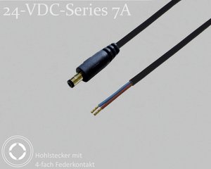 Złącze męskie połączeniowe DC BKL Electronic 075908 1 szt.