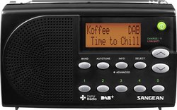 Radio przenośne Sangean DPR-65 DAB+, UKW funkcja ładowania akumulatora czarny