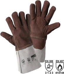 Rękawice Sabato, Do Wysokich Temperatur L+D worky 1807   brązowy