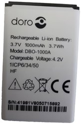 doro Bateria do telefonu komórkowego  1370, 1372, 2404  1000 mAh