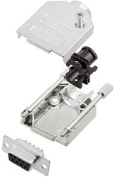 Zestaw listew żeńskich D-Sub TRU COMPONENTS TCDTZK09DMSK 7708984, rzędy: 2, styki: 9, 180 °, 1 szt.