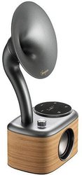 Radio Sangean CP-100D Gramophone DAB+, UKW ekran dotykowy, wielokrotne ładowanie drewno