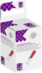 TRU COMPONENTS T1904C044 Złącze męskie płaskie, zestaw 25 szt.