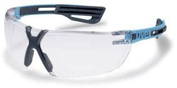 uvex x-fit pro 9199245 Okulary ochronne z ochroną UV niebieski, antracytowy