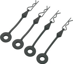 Zapinki do karoserii Reely 312158C 1:8, 1:6, 1:5 4 szt.