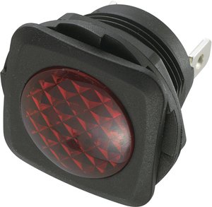 Standardowa lampa sygnałowa z żarówką TRU COMPONENTS 1588017 20.20 mm 230 - 230 V czerwony 1 szt.