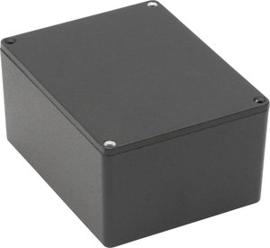 Obudowa uniwersalna Hammond Electronics 1590PPBK, (D x S x W) 121 x 95 x 61 mm, aluminium, 1 szt.