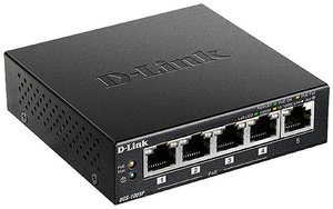 D-Link DGS-1005P/E Switch sieciowy 5 Portów 1 / 10 GBit/s