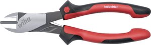 Nożyce do cięcia bocznego Wiha Heavy Duty Industrial z DynamicJoint® ze sprężyną otwierającą, którą można włączać i wyłączać (41272) 180 mm Szczypce boczne wzmocnione Wiha 41272, 180 mm