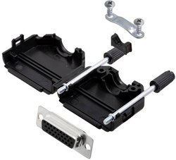 Zestaw listew żeńskich D-Sub TRU COMPONENTS TCDPPK15BKHDS26K 7709428, rzędy: 3, styki: 26, 180 °, 1 szt.