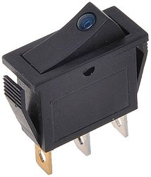 Przełącznik ON/OFF IWH blau 19028, 12 V, 10 A