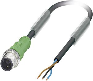 Kabel czujników/elementów wykonawczych Phoenix Contact SAC-3P-M12MS/1,5-PUR 1668014 Ilość styków: 3 1 szt.