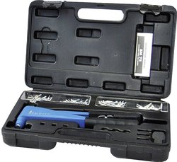 Szczypce do nitów jednostronnych BM-75 w plastikowej kasecie Nitownica do nitów ślepych Bralo 02BM0075PB 265 mm 1 szt.