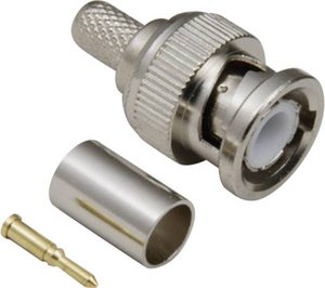 Złącze BNC TRU COMPONENTS  1579518 złącze męskie proste 50 Ω 1 szt.