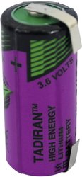 Bateria 2/3 AA Tadiran Batteries SL 761 T, 3.6 V, 1500 mAh, litowe, U-końcówka do lutowania, 1 szt.