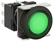 Przycisk podświetlany Idec LB6L-M1T64G LB6L-M1T64G, 18.2 mm, 250 V, 125 V, 30 V, 5 A, 1 szt.