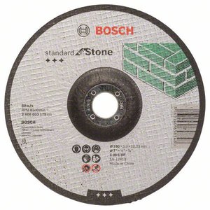 Tarcza tnąca wygięta Bosch Accessories 2608603175 2608603175 180 mm 1 szt.