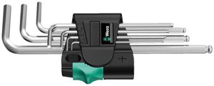 Zestaw kluczy trzpieniowych Wera 950 PKL/7 SM N 05022181001 wewnętrzny sześciokąt 7 szt.