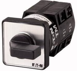 Przełącznik stopniowy, styki: 3, 10 a, tabliczka przednia: 1-3, 60°, 3 stopnie 60°, zatrzask, instalacja Przełącznik krokowy Eaton TM-2-8230/E 039283, 500 V, 10