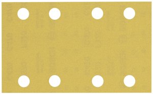 Papier ścierny EXPERT C470 z 8 otworami do szlifierki oscylacyjnej, 80 x 133 mm, G 320, 10 sztuk. Papier ścierny do szlifierki Bosch Accessories EXPERT C470 2608900884 133 mm 10 szt.