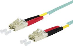 Kabel światłowodowy Metz Connect 151J1JOJO50E 151J1JOJO50E, złącze męskie LC, złącze męskie LC, 5.00 m