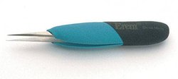 Ergonomiczna pęseta precyzyjna z długimi, prostymi końcówkami Pęseta Weller Erem® ESD E3CSA 120 mm