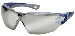 uvex pheos cx2 9198885 Okulary ochronne z ochroną UV niebieski, szary EN 166, EN 172 DIN 166, DIN 172