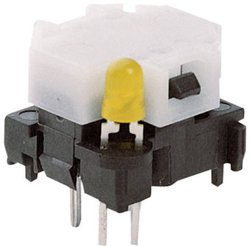 Przycisk chwilowy Marquardt 6425.4131, 1 x wył/(wł), 1 szt.