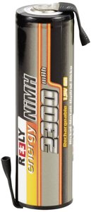 Pakiet akumulatorów (NiMH) Reely AA 1.2 V 2300 mAh NiMH z oczkami lutowniczymi