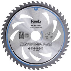Tarcza tnąca z węglików spiekanych kwb  210 x 30 x 1.3 mm 1 szt.
