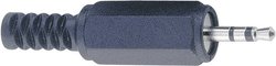 Złącze męskie jack 2,5 mm TRU COMPONENTS 1578811, niklowany, złącze męskie proste, 1 szt.