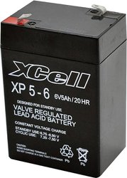 Akumulator ołowiowy XCell XP 5 - 6 XCEXP56, AGM, 6 V, 5 Ah