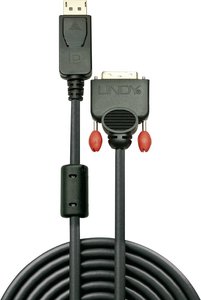 Przejściówka DisplayPort, DVI LINDY LINDY Kabel DisplayPort an DVI Gerät,3m 41492, 3.00 m
