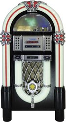 Radio-CD Silva Schneider Jukebox 250 UKW funkcja ładowania akumulatora, nastrojowe oświetlenie kolorowy