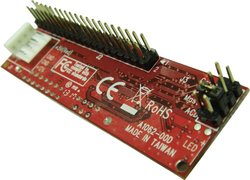 Renkforce RF-4886682 RF-4886682 Konwerter interfejsów [1x złącze męskie IDE 40-pin - 1x złącze żeńskie SATA 15+7-pin]