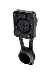 Złącze męskie XLR Rean AV RRX5F-Z-001-1 RRX5F-Z-001-1, mosiądz, złącze żeńskie do wbudowania, 1 szt.