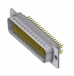 Złącze męskie D-Sub Deltron Connectors HD-D78 PY/2, rzędy: 3, styki: 78, 180 °, 1 szt.