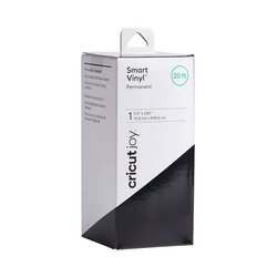 Cricut Joy™ Smart Vinyl permanentny 5,5&quot, x 120&quot, czarny Cricut Joy™ Smart Vinyl Permanent Folia czarny