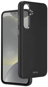 Hama Eco Premium Futerał backcase Samsung Galaxy S24+ czarny Ładowarka indukcyjna