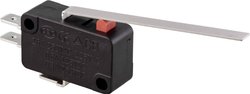 Mikroprzełącznik TRU COMPONENTS TC-9122140, 1 zestyk przełączny, 1 x wł/(wł), 250 V/AC, 5 A, 1 szt.