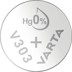 Bateria guzikowa Varta V 303, srebrowo-tlenkowa, 1,55 V, 160 mAh
