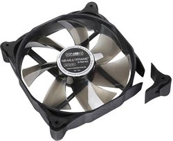 NoiseBlocker M12-2 Wentylator do obudowy PC czarny, przeźroczysty (S x W x G) 120 x 120 x 25 mm