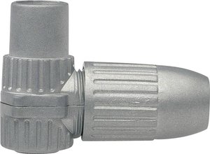 Koncentryczne złącze kątowe IEC  Średnica kabla: 6.8 mm