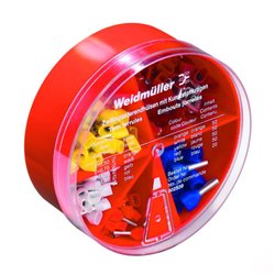Zestaw podwójnych końcówek Weidmüller ZH-BOX 0,5-2,5QMM 9025390000, 0.50 mm² - 2.50 mm², 220 szt.
