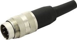 Okrągłe złącze wtykowe C091/A Amphenol T 3400 001, 1 szt.