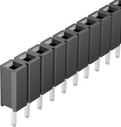 Gniazdo montażowe żeńskie Fischer Elektronik BL LP 1/ 36/S , RM 2,54 1 X 36 , styki zło